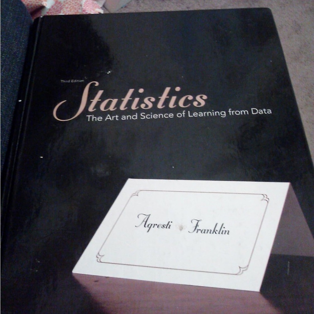 Statistics: The Art and Science of Learning from Data (3rd Edition)